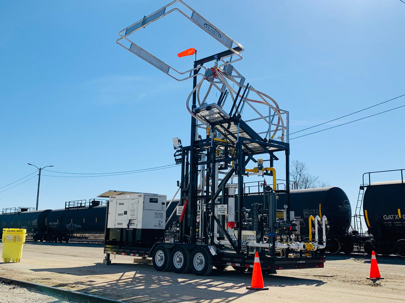 LPG Transloader (B100) - Sky Eye Measurement