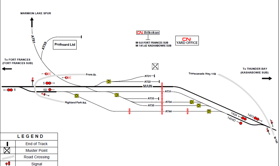 Atikokan, ON - Transload - CN