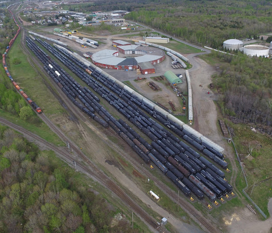 Québec, PQ - Railcar Storage - CN